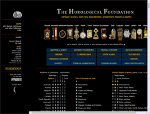 Tablet Screenshot of antique-horology.org